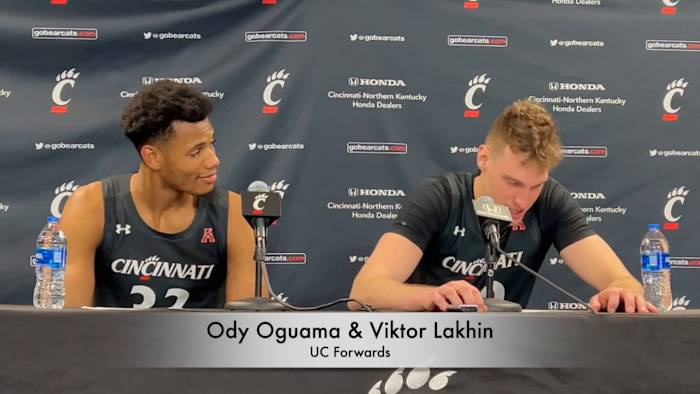 Ody Oguama:Viktor Lakhin Detroit Postgame